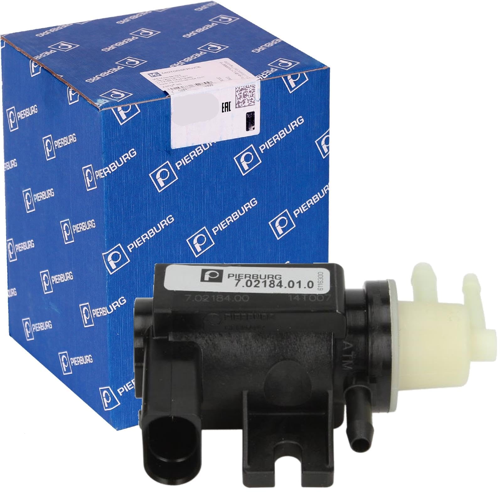 PIERBURG Druckwandler Turbolader: Magnetventil, elektrisch-pneumatisch, 12 V