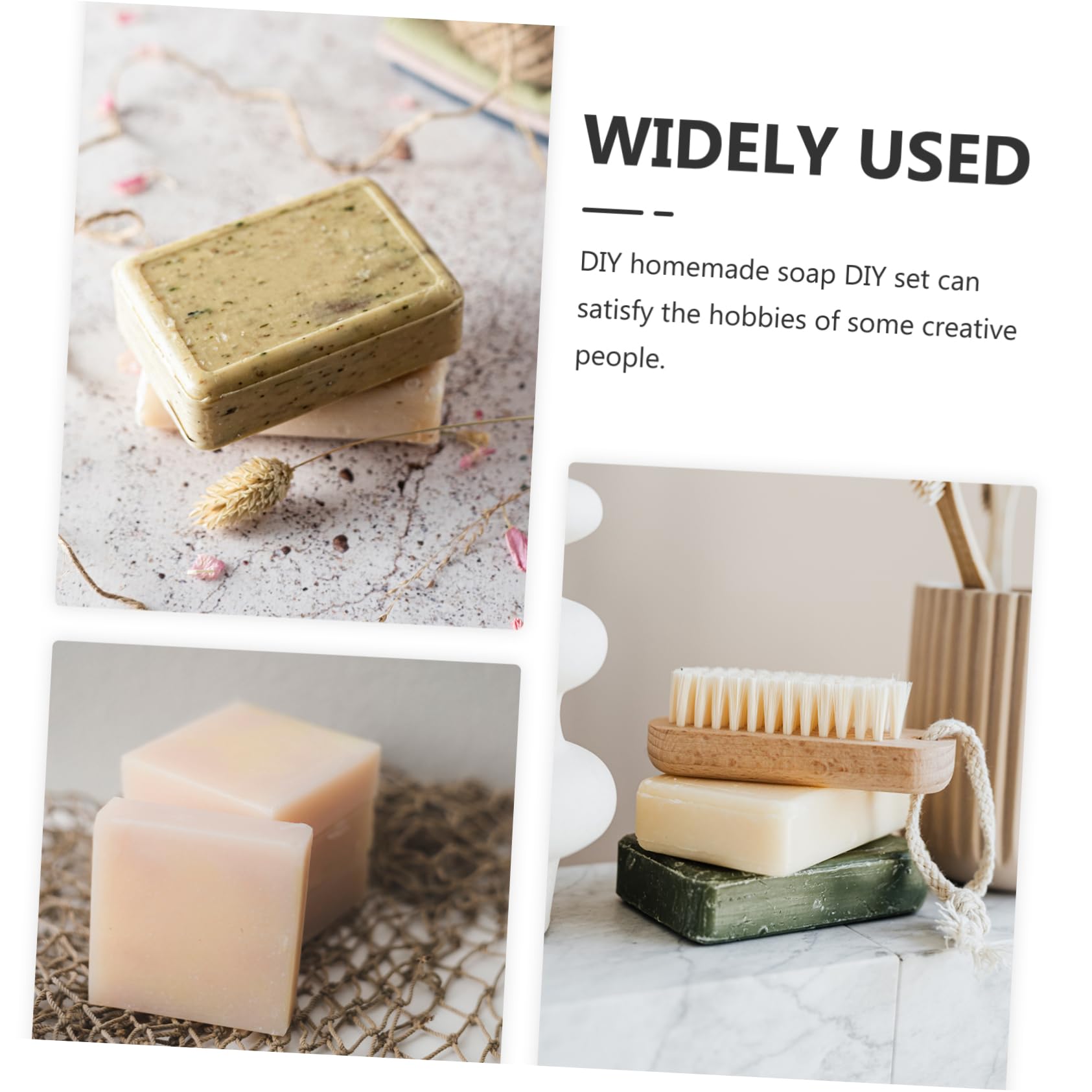 Kit per Sapone Fai da Te per Adulti, Accessori Vari