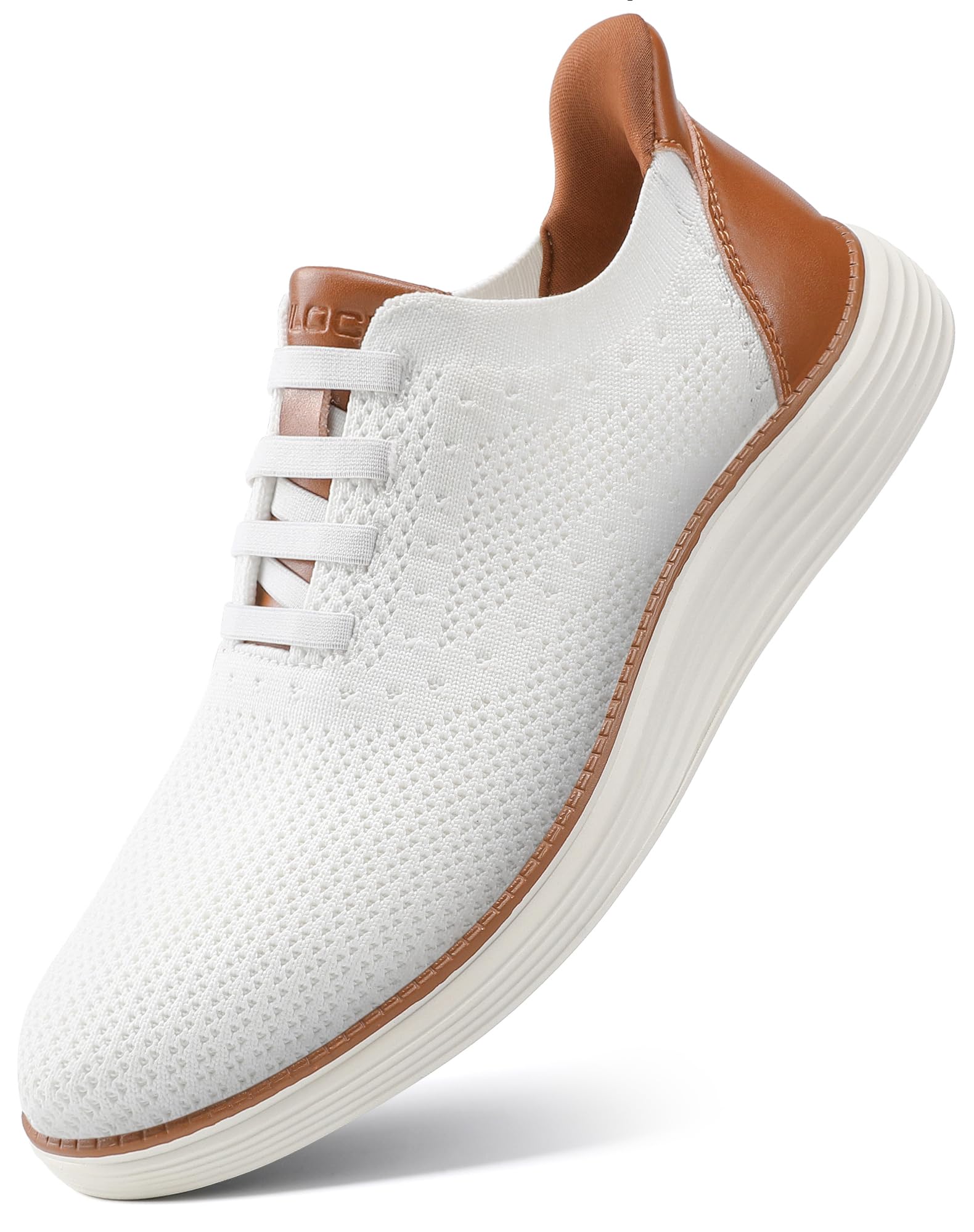 VILOCY Men's Slip on Casual Dress Tennis Walking Shoes