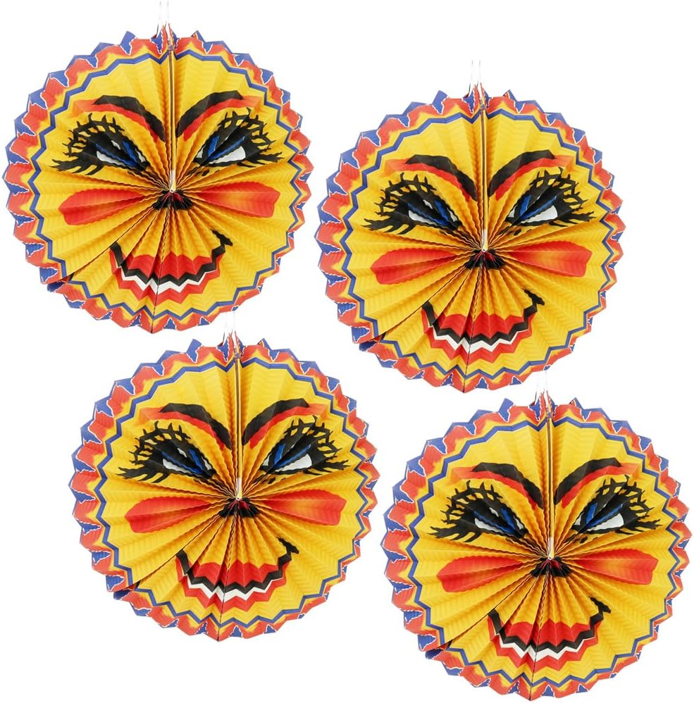 LIHAO 10er Set Bunte Papierlaternen - 15cm Lampions Für Gartenparty & Feiern