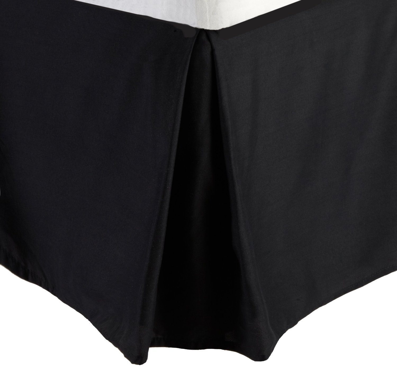 SRP Bedding Real 210 Thread Count Split Corner Bed Skirt/Dust Ruffle Queen Size Solid Dark Grey 16