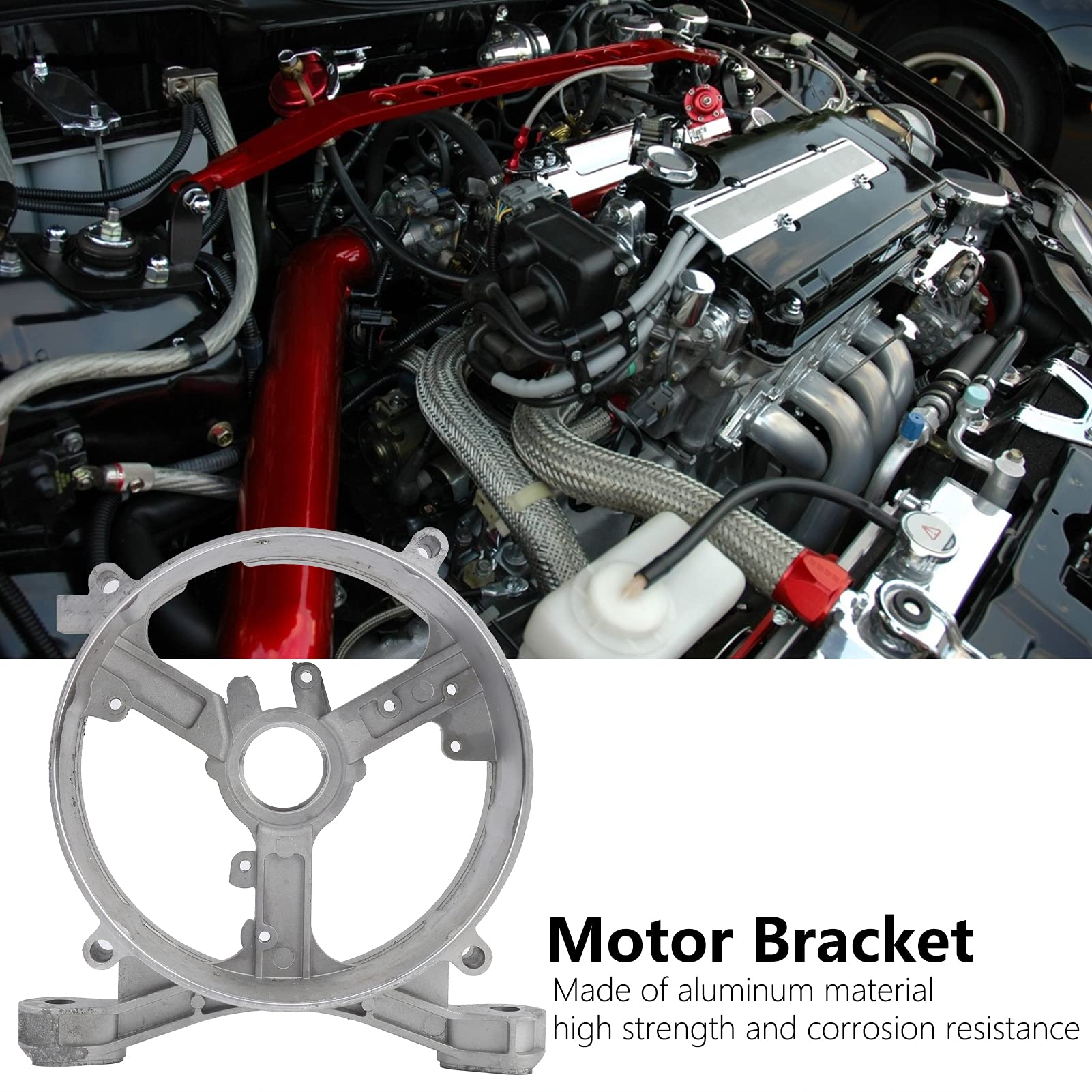 Motor Fixing Bracket, Engine Mounting Fixed Stand, Aluminum Motor Bracket 168F Gasoline Generator Accessories 2?3KW