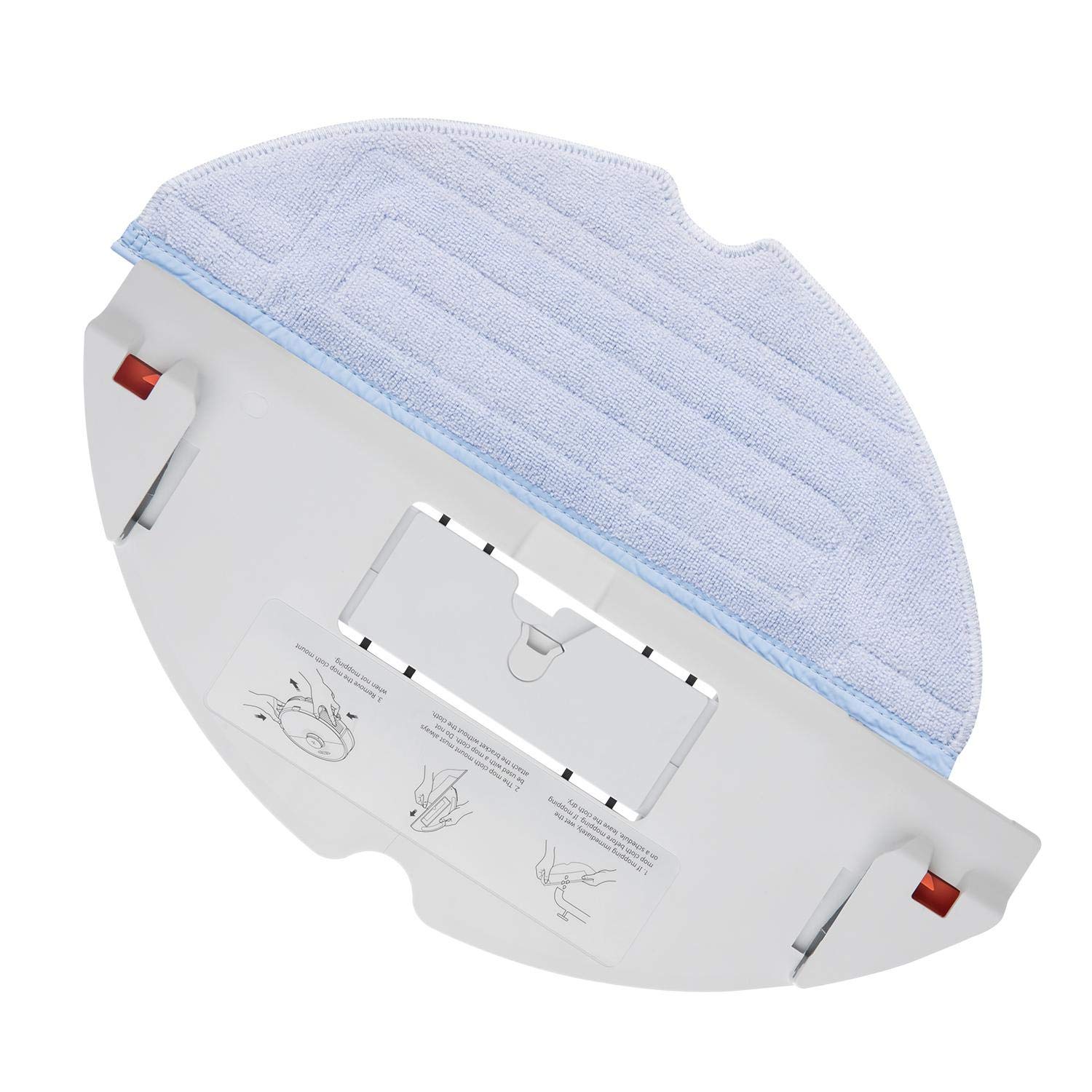 roborock Robot Vacuum and Mop VibraRise Mop Cloth, White05 view 2