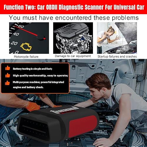 Miniatura 5 de KDIAG OBD2 escáner herramienta de diagnóstico, lector de código de coche para iOS y Android, escáner automático de sistema completo para vehículos