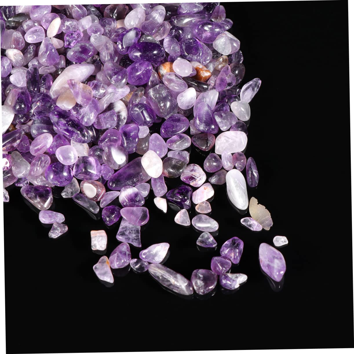 MAGICLULU Pietre Smagnetizzate di Cristallo Naturale da 500 G Ciottoli per Vasi di Fiori Acquari E Paesaggi Esterni