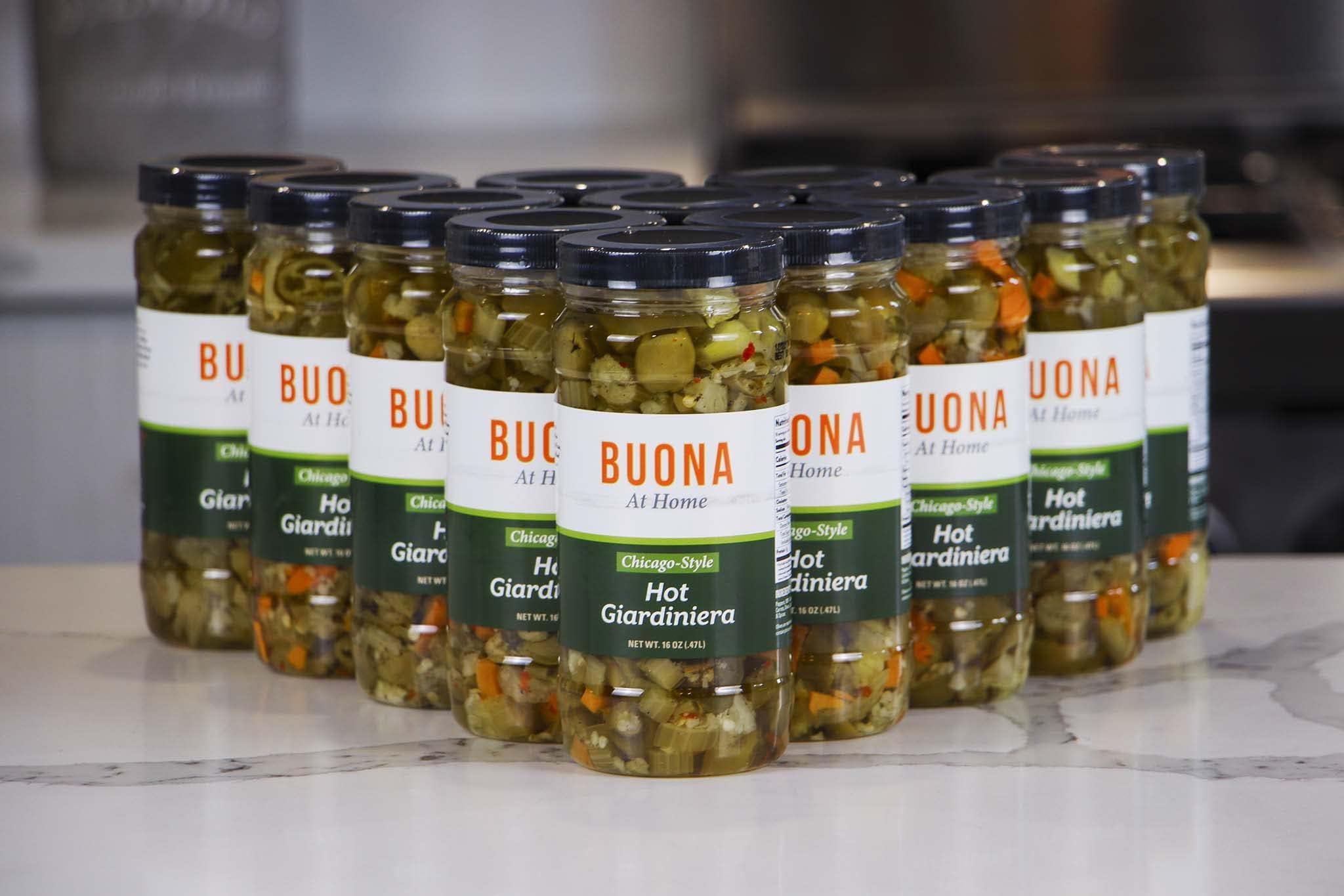 Buona Chicago Hot Giardiniera (12-PACK)