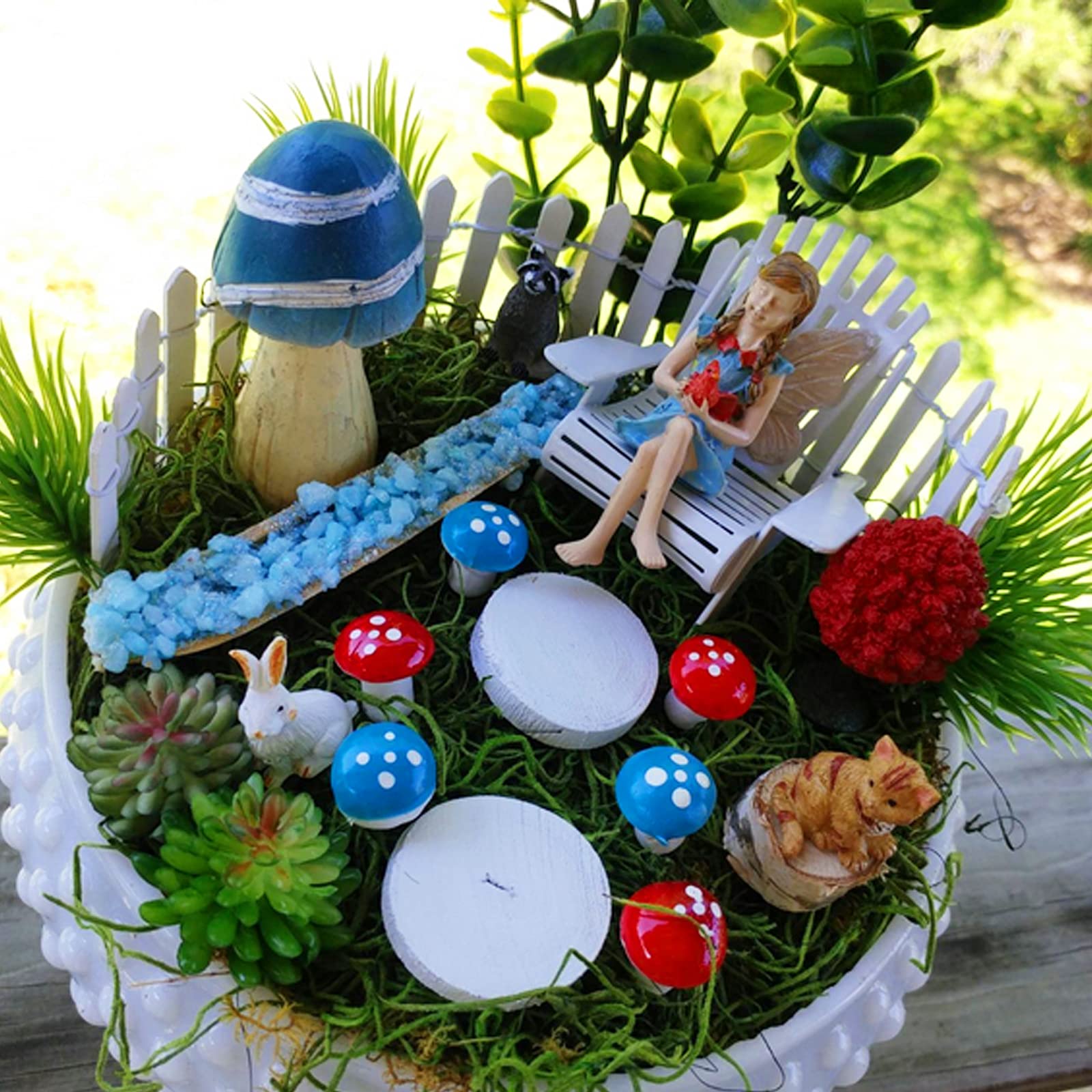 FANGULU Mini-Pilz-Ornamente, 1,8 cm, farbige Schaumstoff-Pilze,  Miniatur-Figuren, geeignet fr Feengarten, Schlafzimmer, Dekoration,  Blumentopf, Topfpflanze, DIY-Dekoration (150 Stck) : Amazon.de: Garten