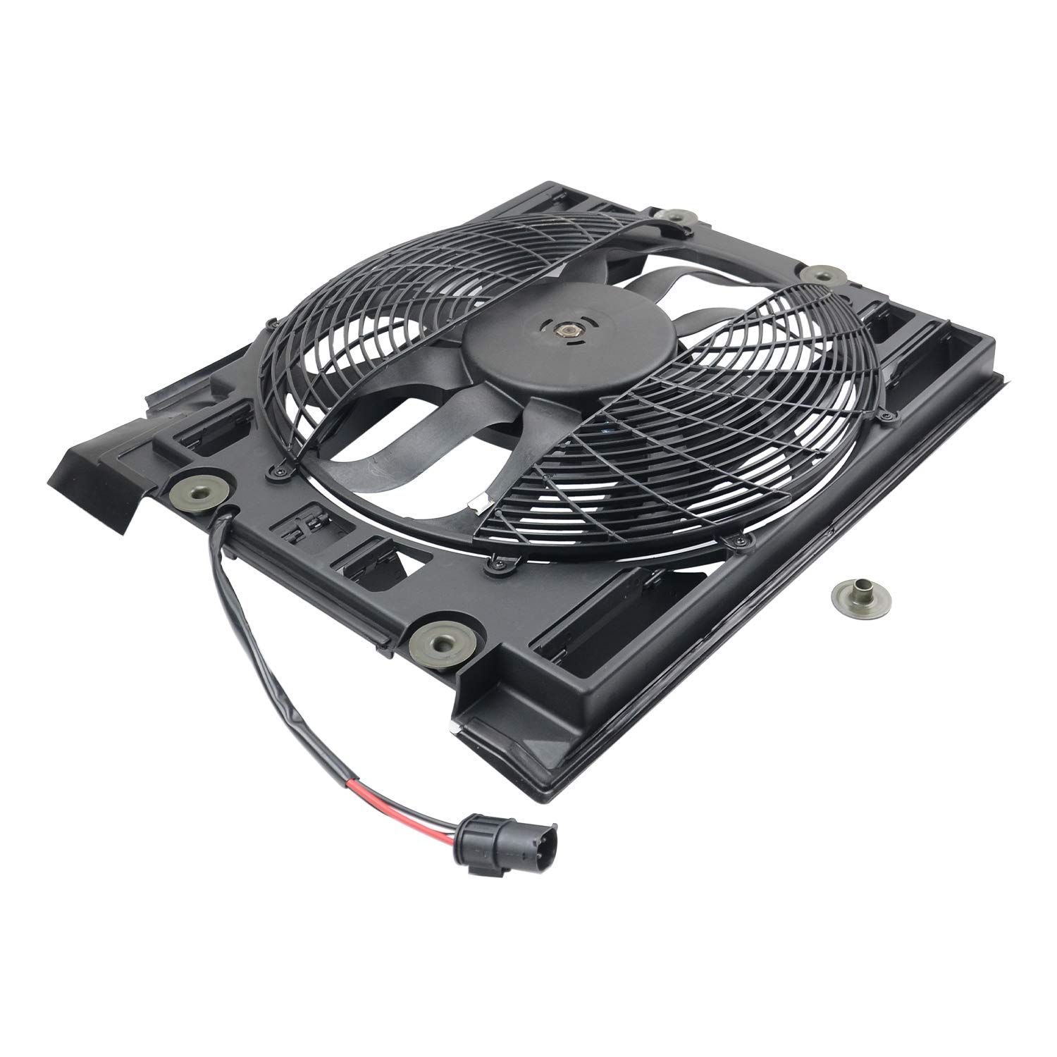 Kühlerlüfter Motorkühler Kompatibel mit 5er E39 520d 520i 523i 525i 528i 530i 535i 540i 64506908030 64546919057 Hopzty