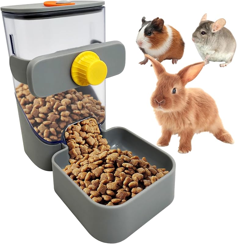 Bebedouro automático para coelhos e pequenos animais com reservatório transparente Apatal H132, 700 mL