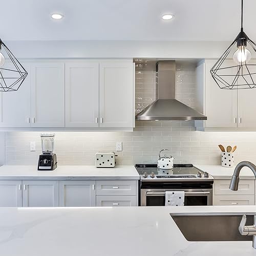 Vista 23 de Ravinte Paquete de 3 pomos cuadrados negros para gabinete, tiradores cuadrados de 2 pulgadas, color negro mate, manijas de gabinete de cocina de un