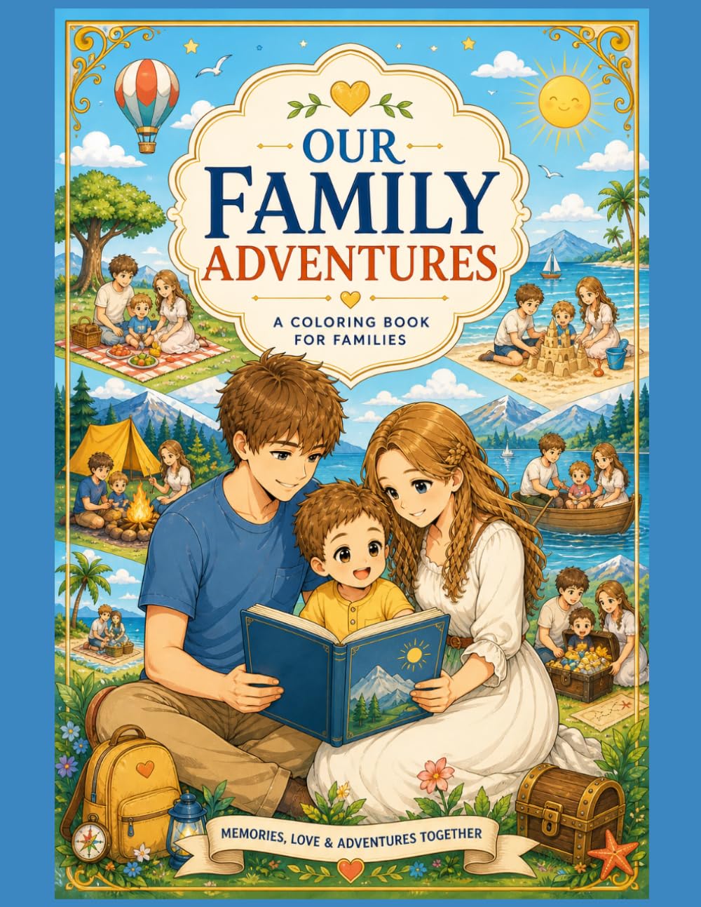 Family Colouring Book