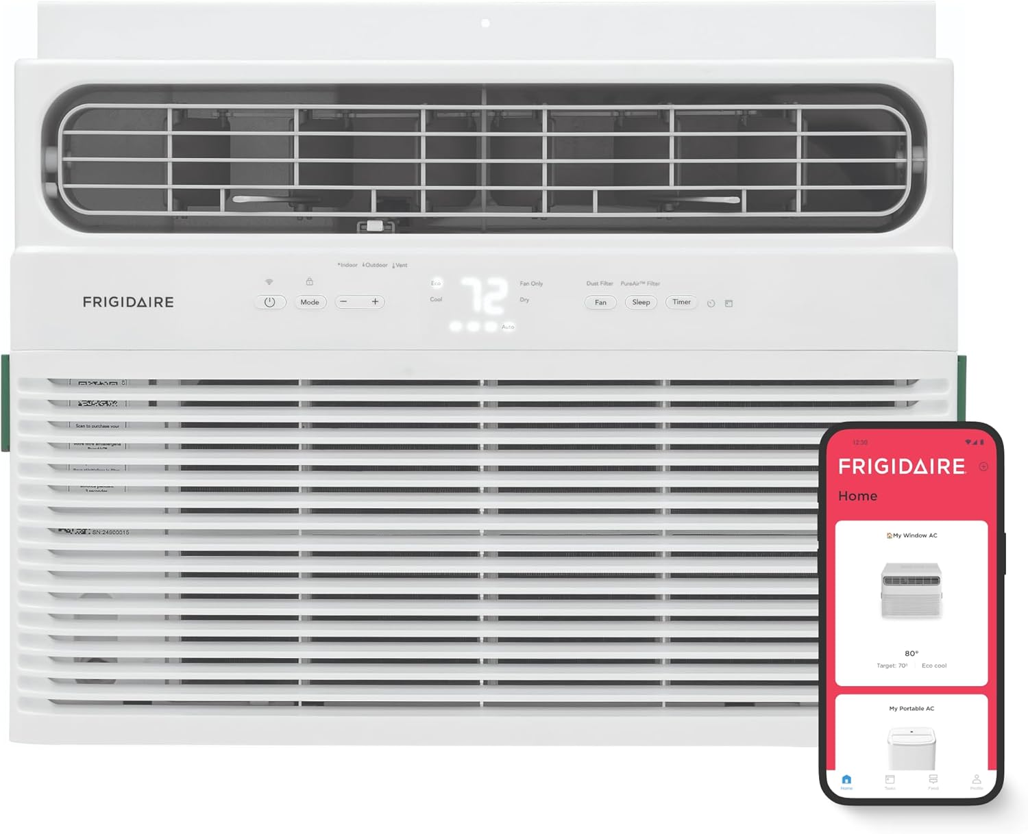 Frigidaire FHWW124TE1 Smart Window Air Conditioner