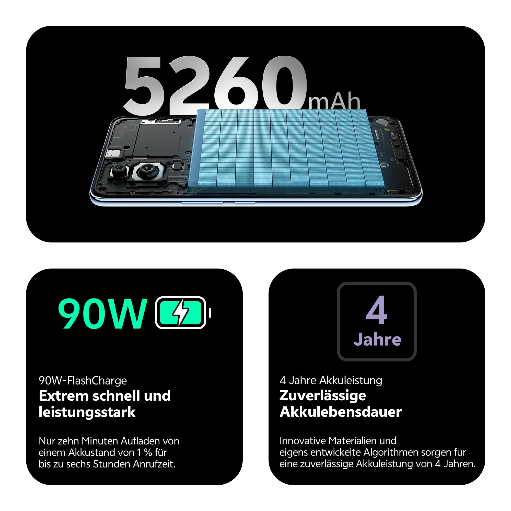 vivo V50 5G Smartphone, 12 GB + 512 GB, Professionelle 50+50 MP ZEISS Kameras, 4K-Video, 5260 mAh Akku, 90W Schnellladung, 6,77″ Ultra-Slim Quad Curved AMOLED Display, IP68+IP69 Staub & wasserdicht