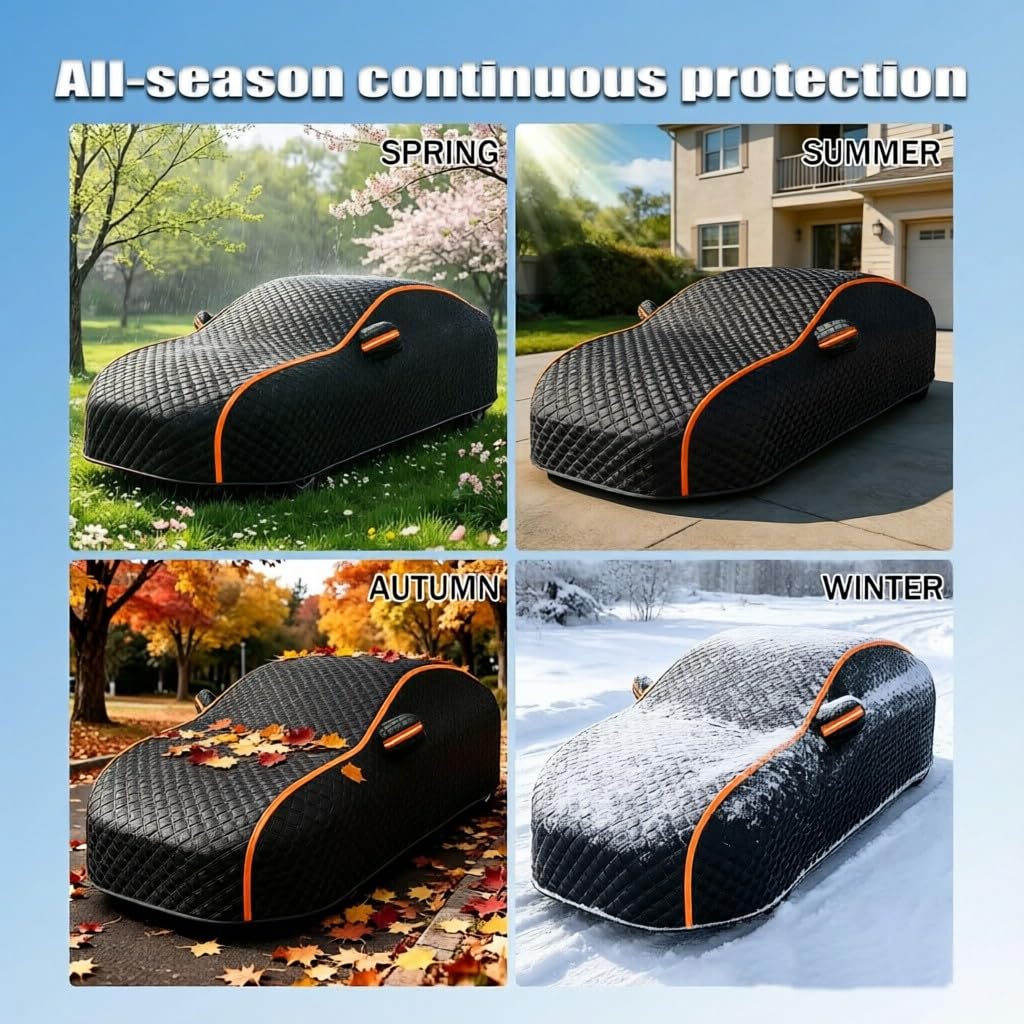 Funda Coche Antigranizo para BM𝘞 X7 | Funda para vehículos de exterior para todo tipo de clima, duradera, a prueba de granizo, ventisca y resistente a los rayos UV