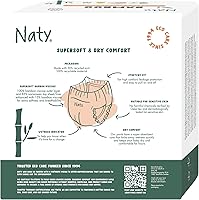 Vista 7 de Naty - Pantalones de entrenamiento de viscosa de bambú, ropa interior de entrenamiento para ir al baño, dominadas, ecológicos, suaves como la seda