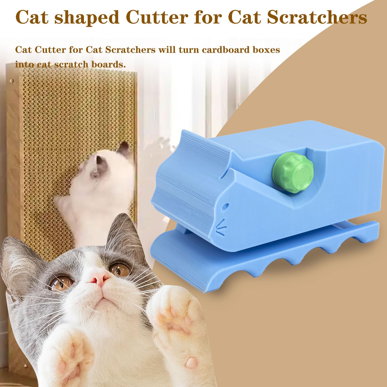 Cat Scratcher Cardboard Cutter Cardboard Cutter For Cat Scratchers - 3D ...