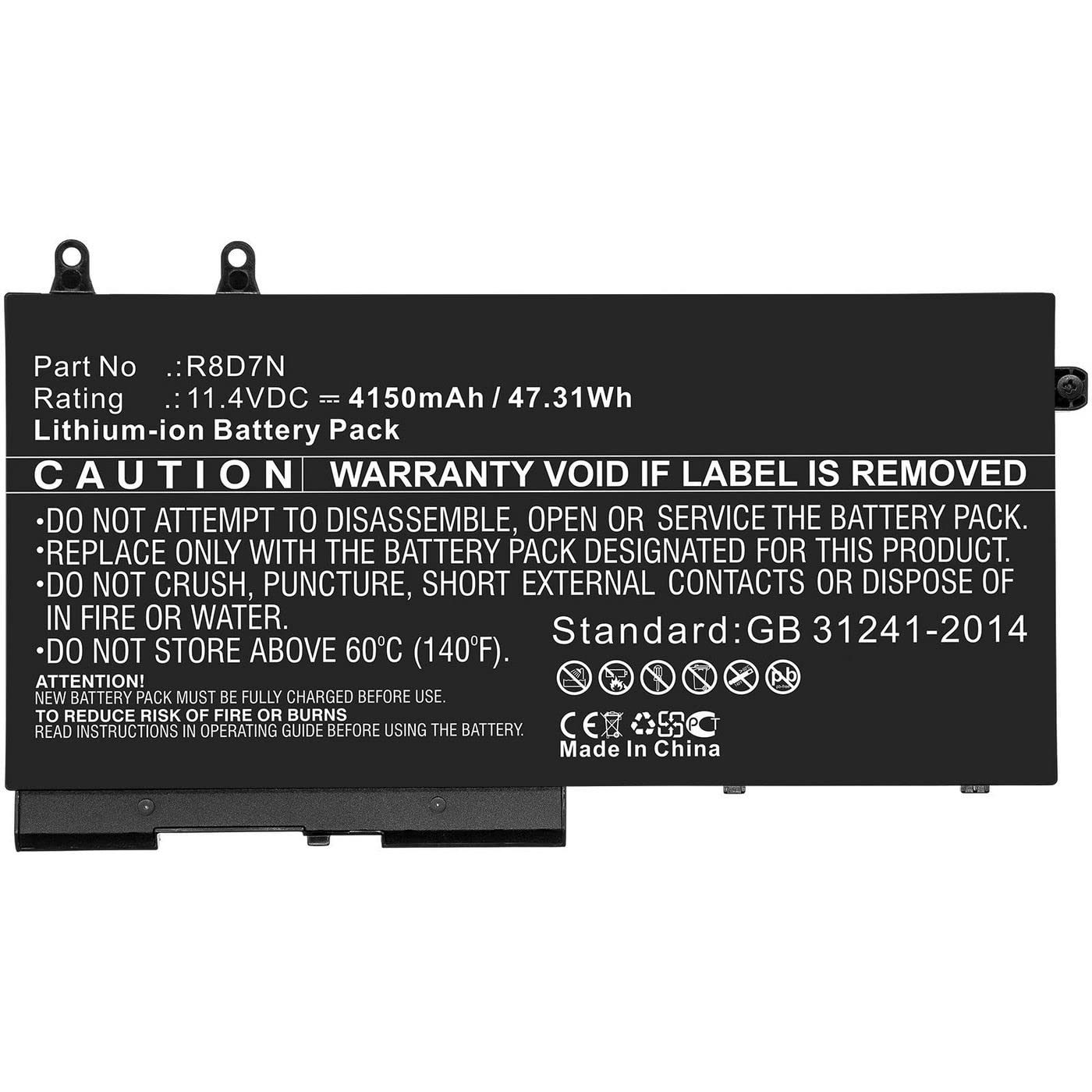 Coreparts Mbxde-Ba0243 Laptop Spare Part Battery