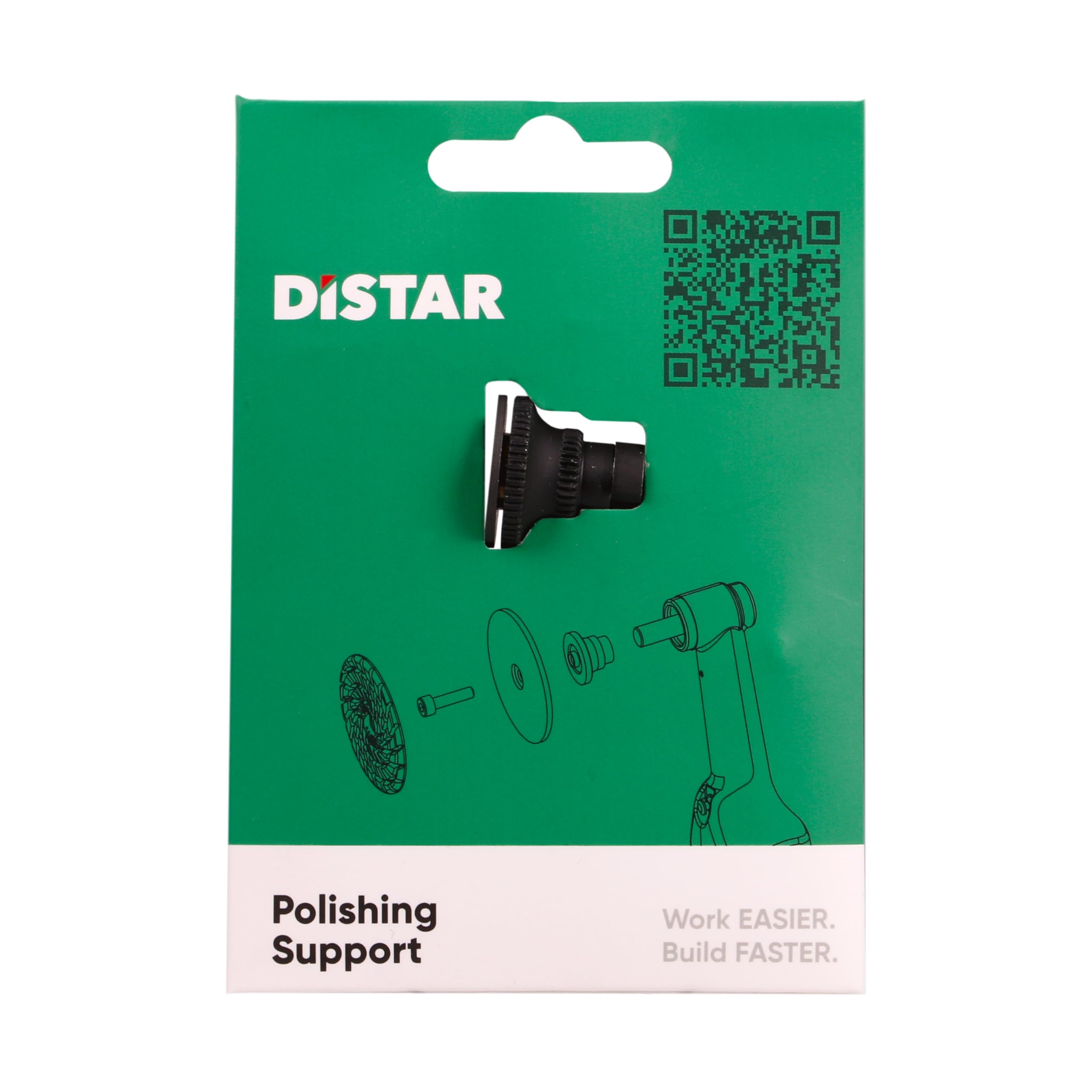 DISTAR Polishing Support Adapter Set für Gravieradapter & Mini-Schleifer Universal Übergangsstück für Diamanttrennscheiben, Polierpads & Schleifschalen Stabil & präzise Passend für Proxxon & andere
