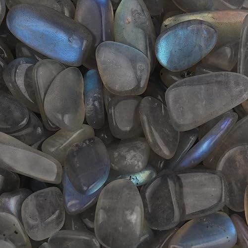 Miniatura 8 de ZenQ Chips de cristal, cristales caídos de 12 libra, cristales triturados naturales para manualidades, amazonita