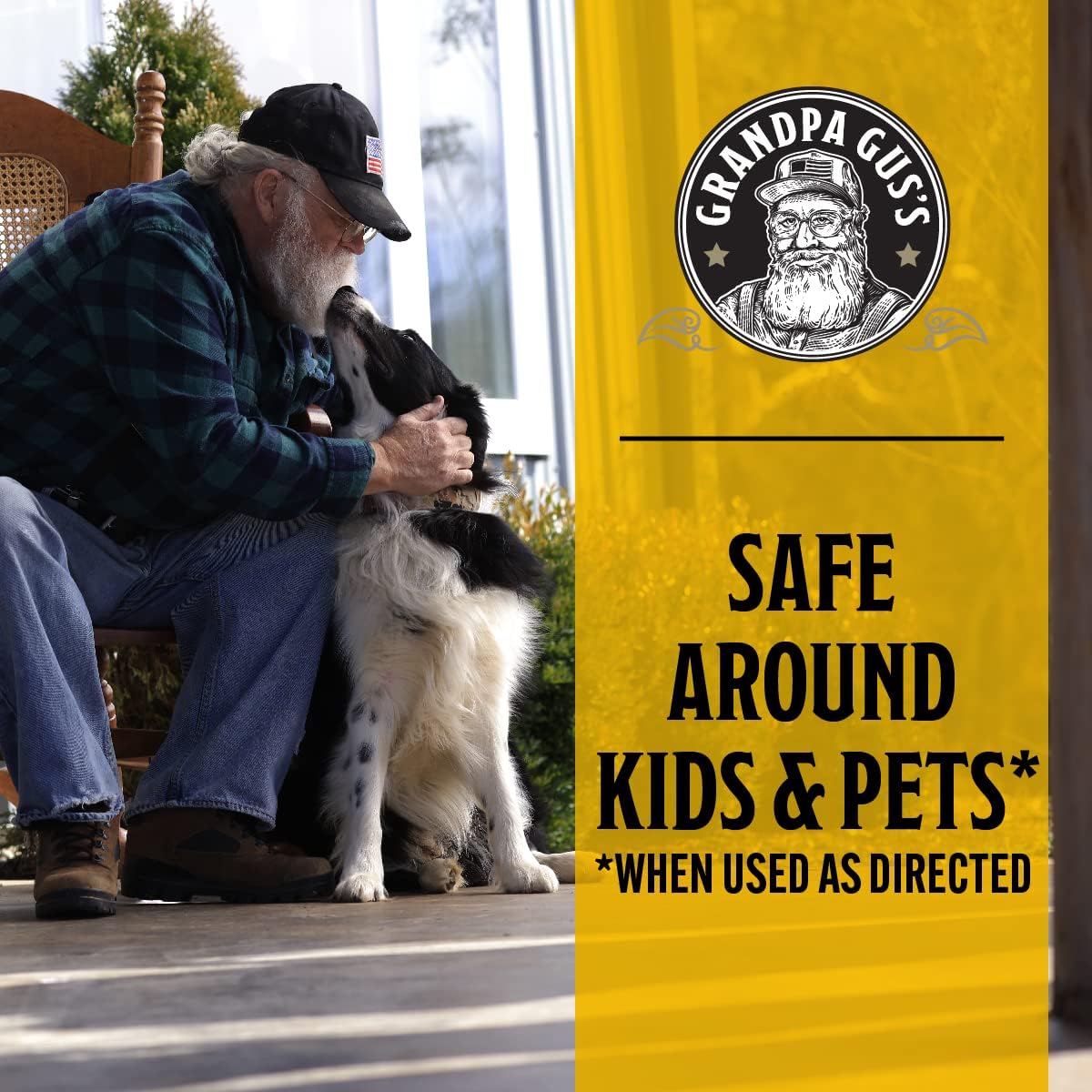 Grandpa Gus's Spider Repellent Kit - Spider Repellent Pouches (10 Pouches) and Natural Ant, Roach & Spider Killer Spray (16 oz)