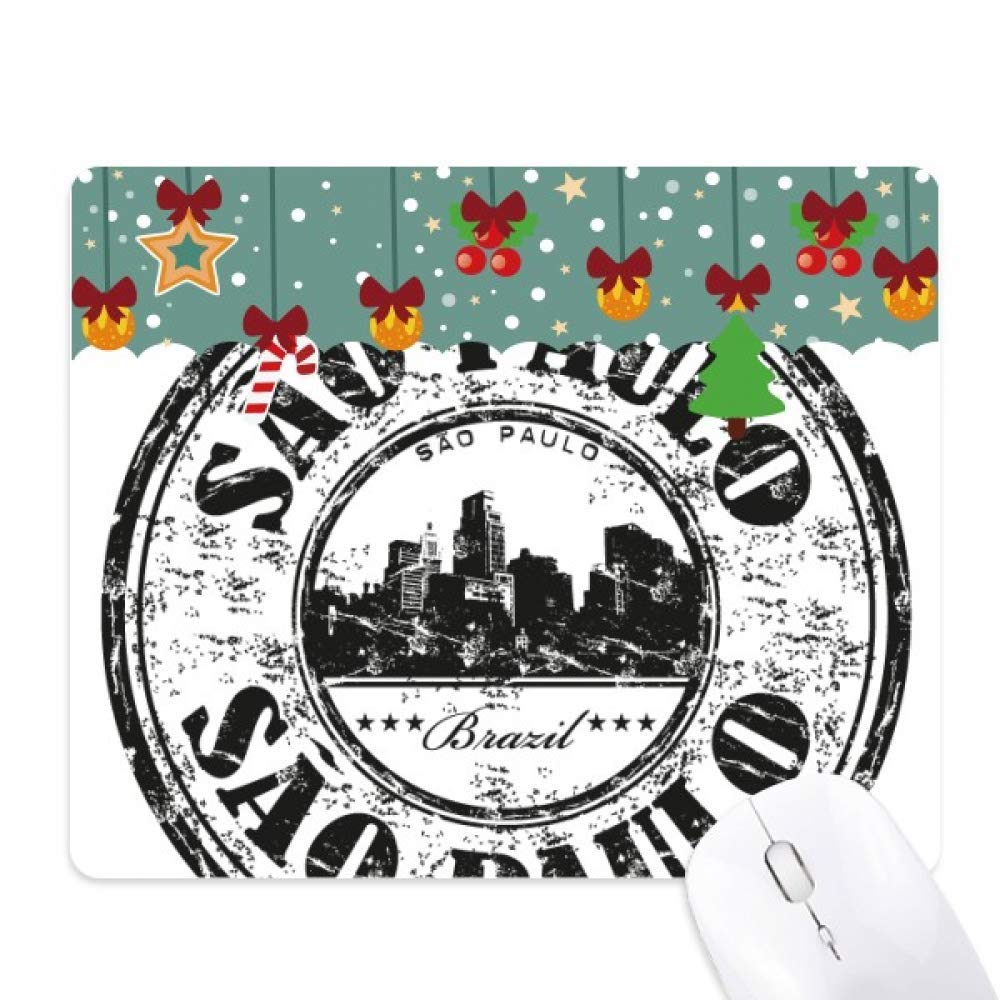 Tapis de souris Noël motif Brésil, une idée cadeau originale - 5