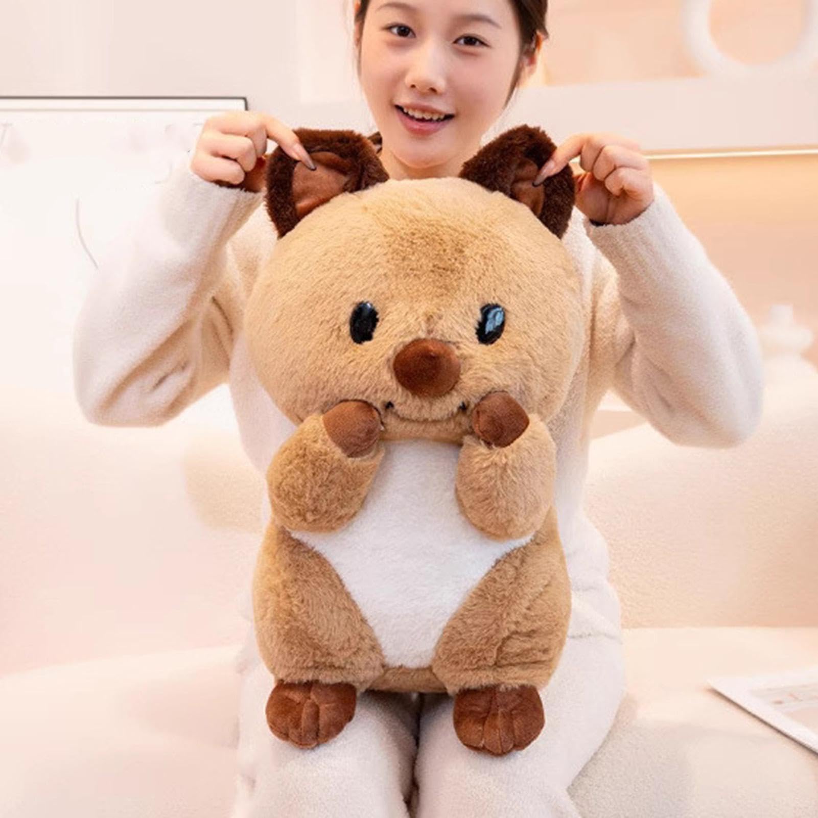Coniglio Peluche Bambola Adorabile Morbida Bambola Da Abbraccio Comodo | Decorazione Camera Accogliente Coccoloso Morbido Peluche Per Soggiorno, Camera Da , Camera Bimbi, Divano, Seggiolin