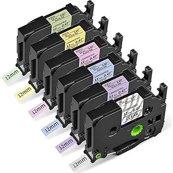 Amazon.com: Freshworld Replace for Brother Ptouch 12mm 0.47