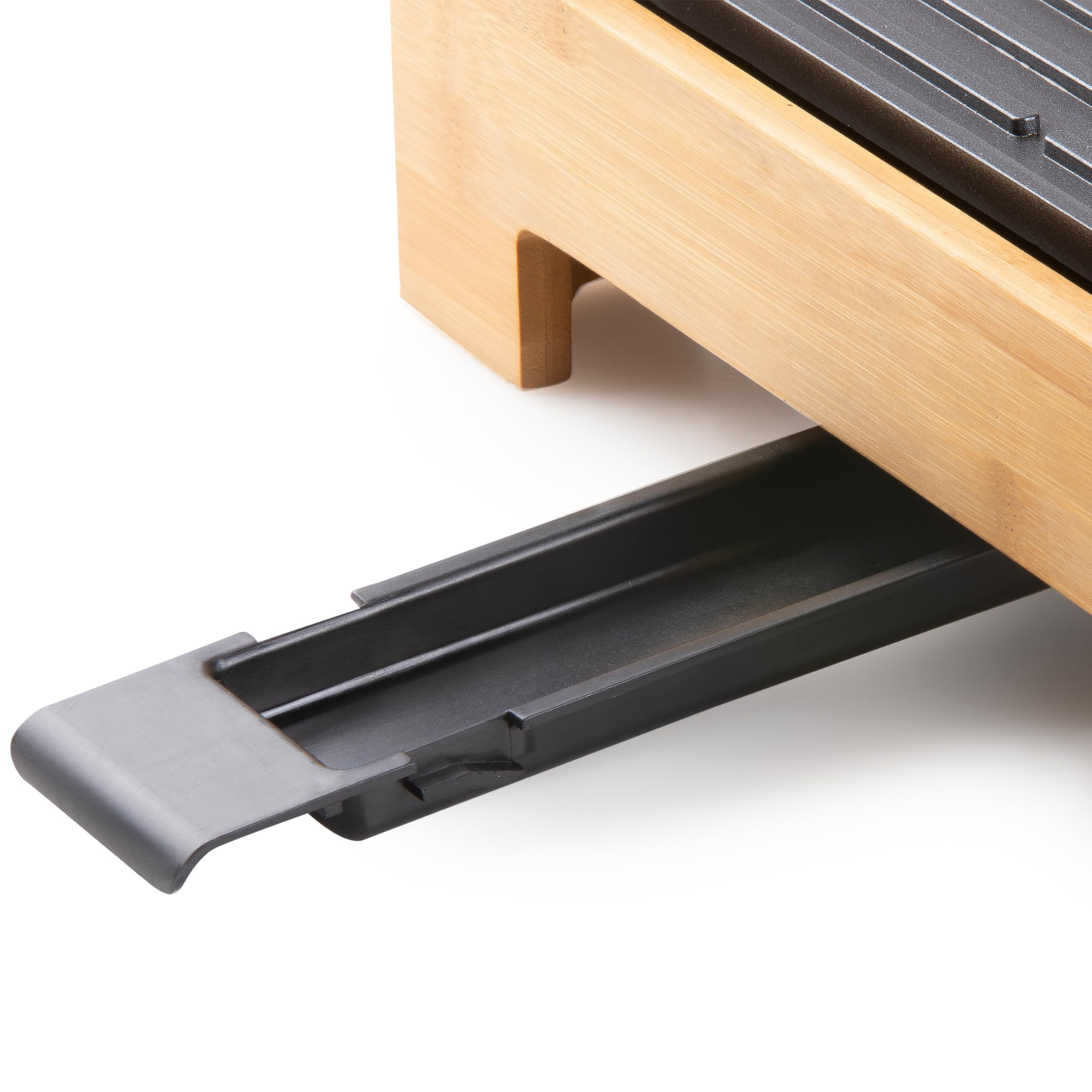 DOMO DO9271G Plancha Grill Bamboo Style 42 x 28 cm - 1800 W