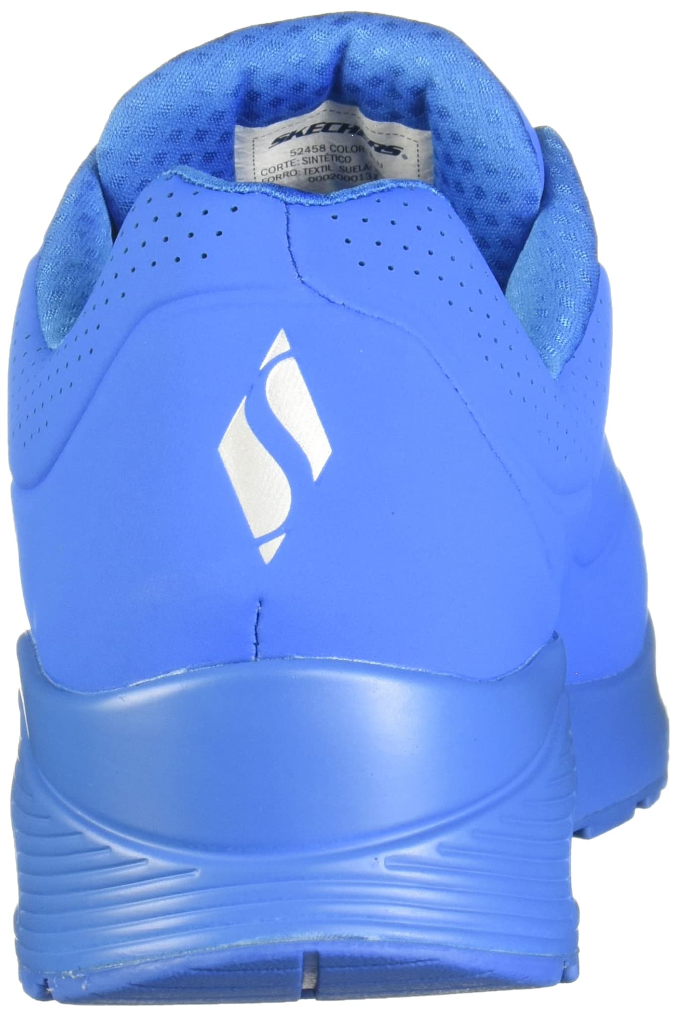 Skechers Uno Stand On Air, Scarpe da ginnastica Uomo, Blue Durabuck Mesh, 41.5 EU