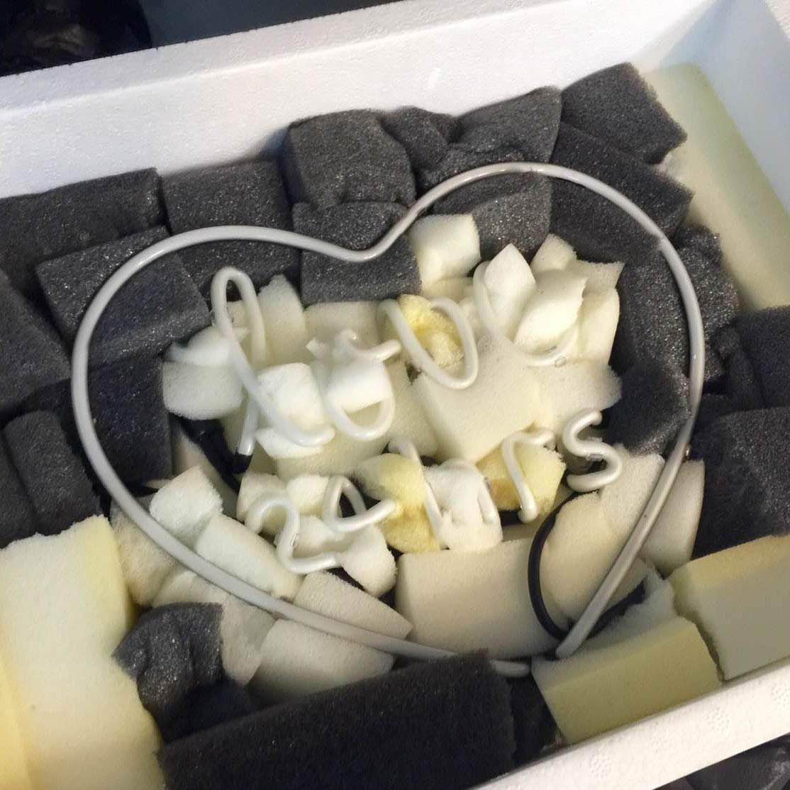 Amazon.co.jp: ネオンサイン『love 24hrs』NEON SIGN ピンク 白