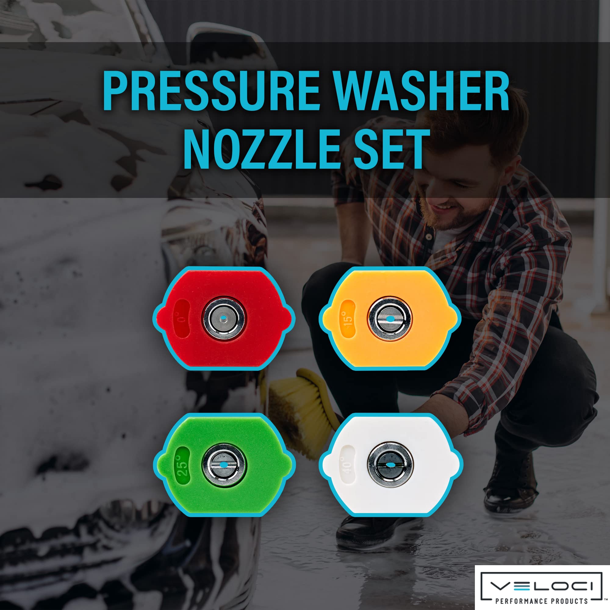 Amazon.com: MTM Hydro Pressure Washer Nozzle Set, High Pressure 