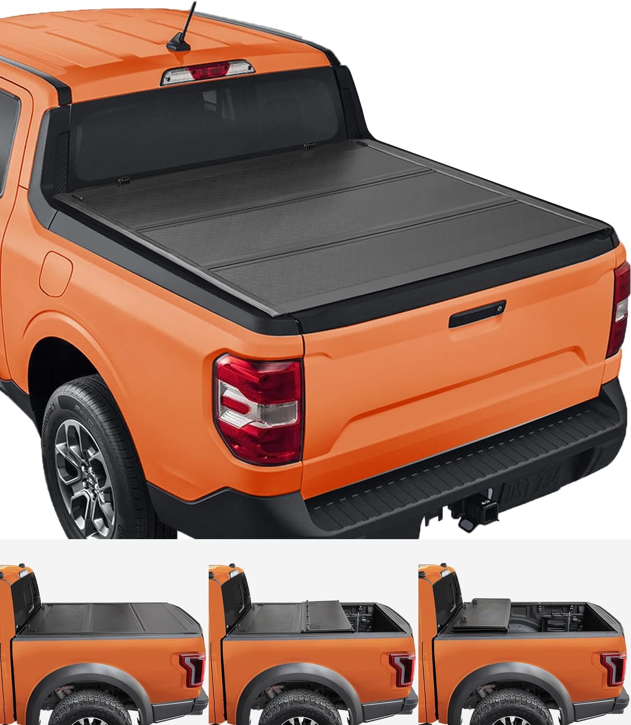 TIPTOP Soft Roll-Up Tonneau Cover Truck Bed for 2022 2023 2024 2025 2026 Ford Maverick 4.5ft Bed (54.4") | TP1 |