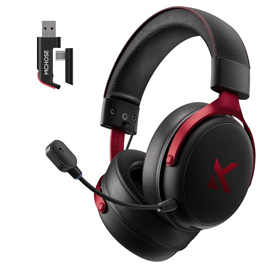 マイク　7ACOUSTIC G9PLUS Amazon.com: MCHOSE V9 Wireless Gaming Headset, M7 Ultra