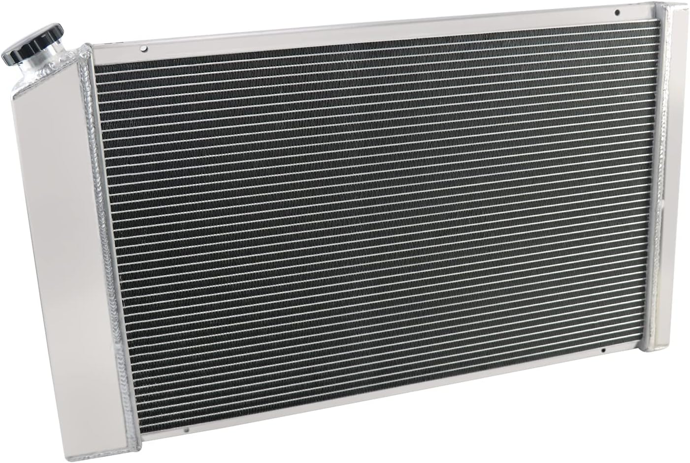 CU162 Aluminum Radiator for 1970-1987 Chevy GMC/C/K/G-Series C10 K10 Camaro Monte Carlo Malibu Blazer/Oldsmobile/Cadillac Seville/Pontiac/Buick g body 3 Row Full Aluminum Radiators for 70 87