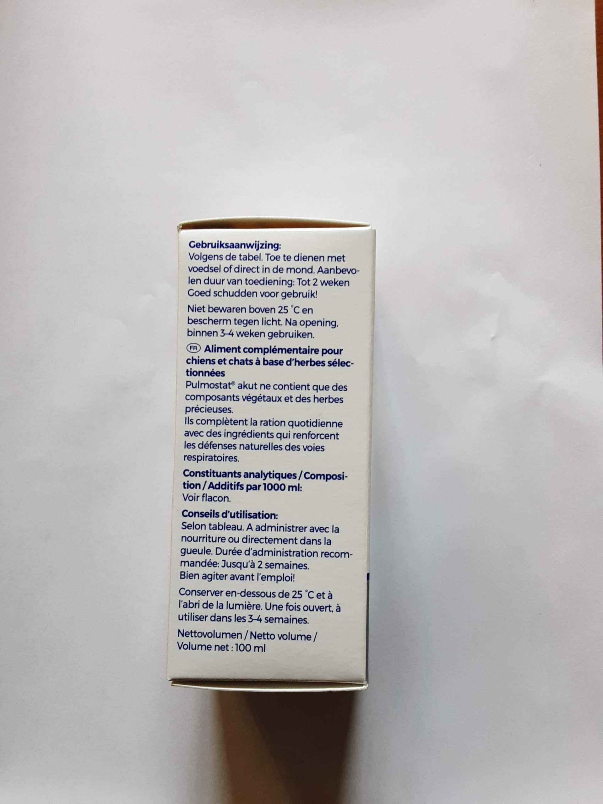 Virbac Pulmostat Akut | Paquete Doble | 2 x 100 ml | Jarabe para la Tos Completamente Natural para Perros y Gatos | con Berro, llantén, raíz de Regaliz y extracto de raíz de Quebracho