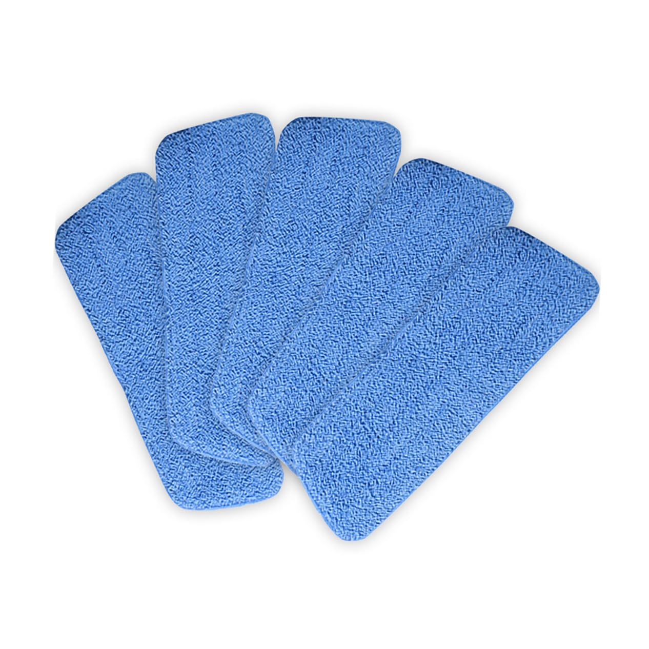 GLEAVI 10pezzi Panni per Mop Microfibra Testa di Ricambio per Mop Bagnato e Asciutto Assorbimento Efficiente e Facile da Pulire