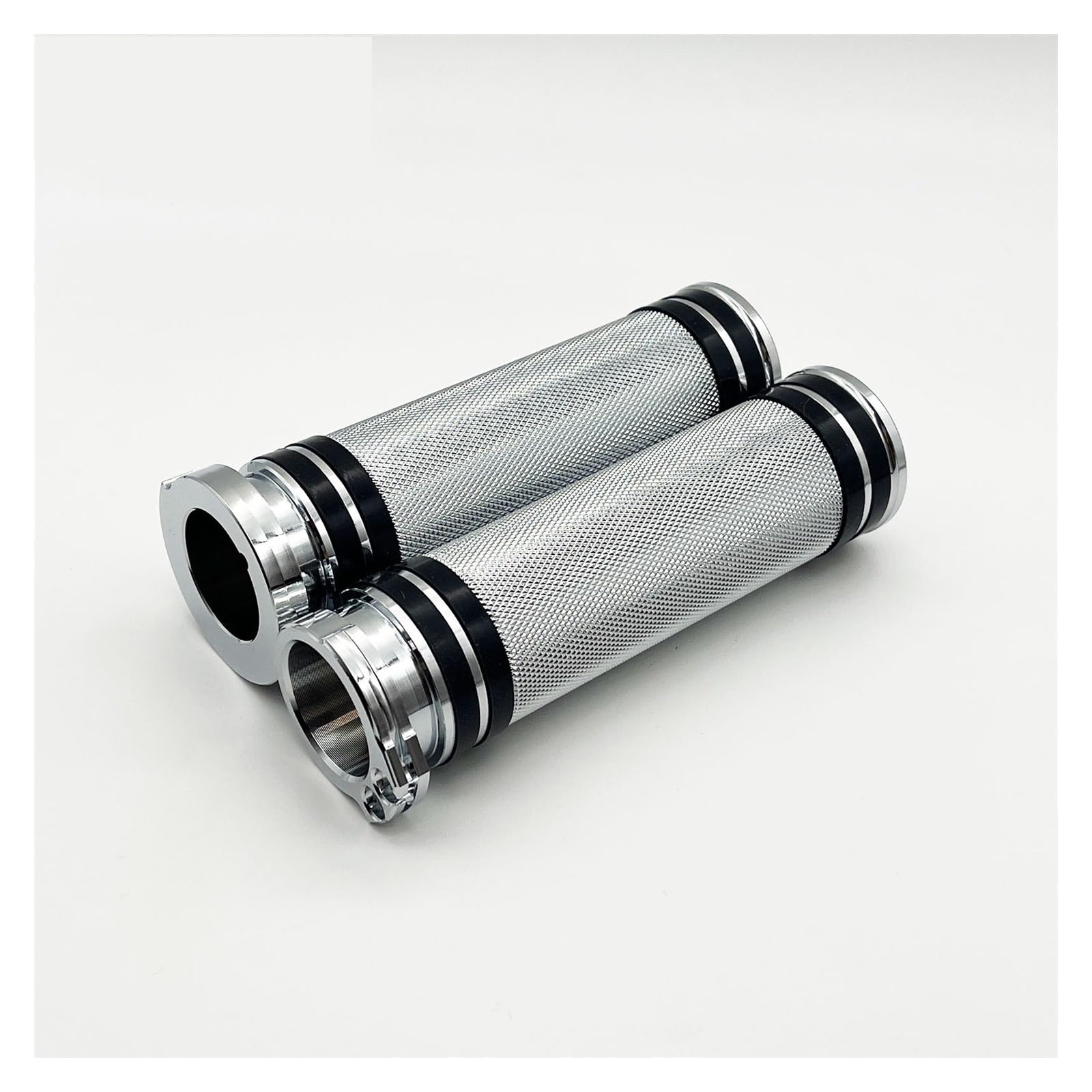 Empuñaduras De Manillar para Motocicleta De 1 Pulgada Y 25mm, Empuñaduras De Aluminio para Har&Ley Sportster XL 883 1200 VRSC Touring Road King Dyna Puños de Manillar