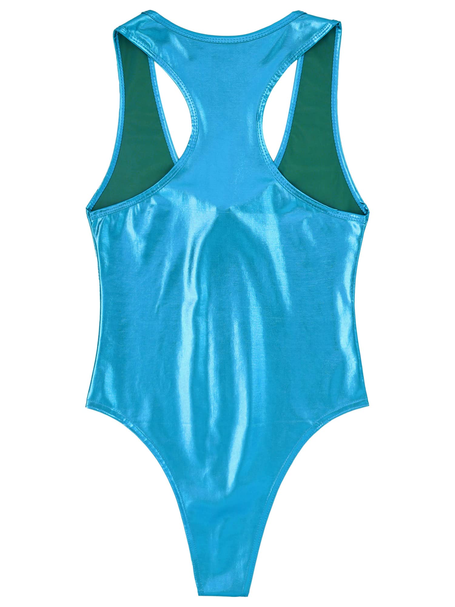 エナメルレオタード