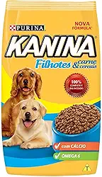 Ração Cães Filhotes KANINA Carne 15kg