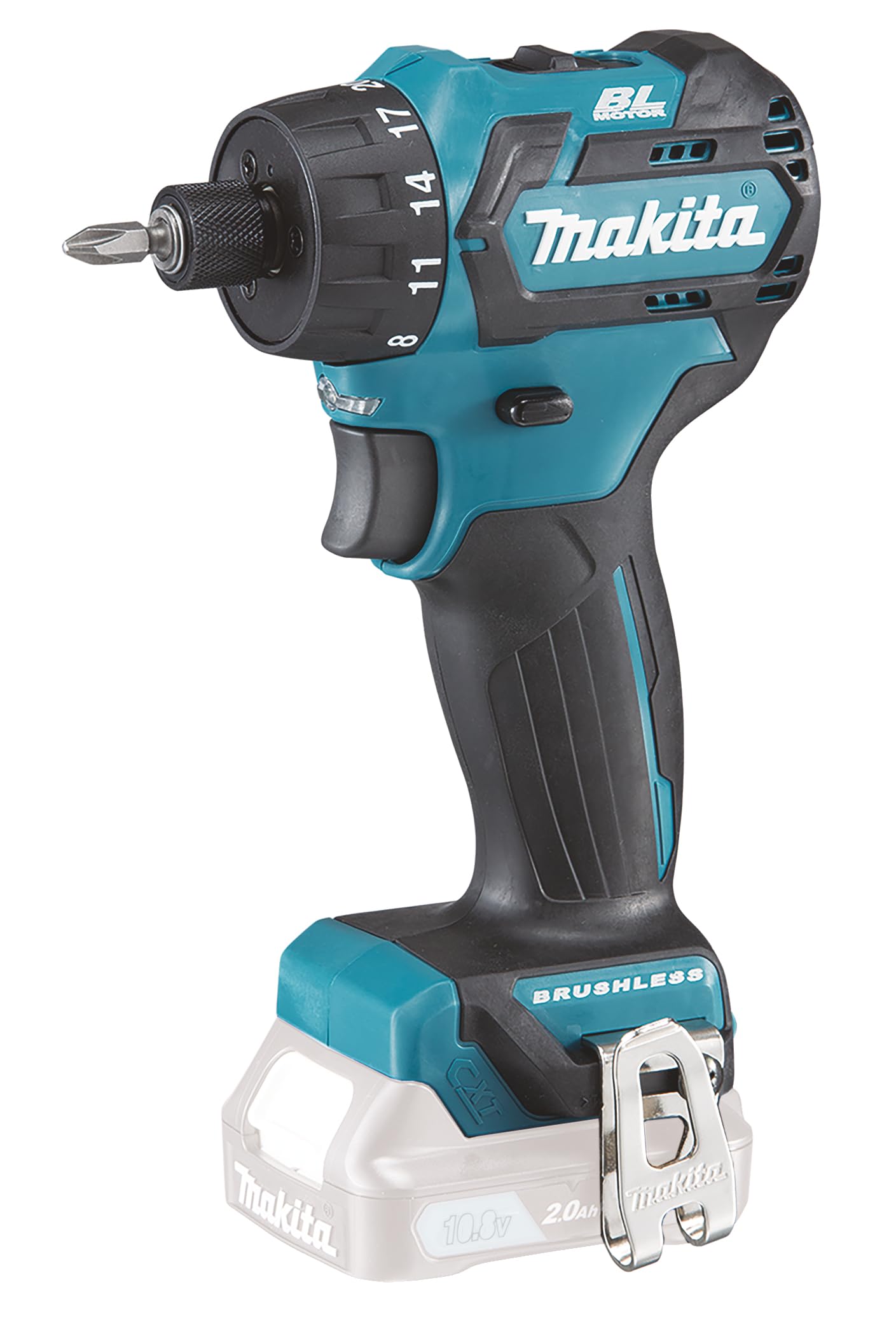 DF032DZ 12V Max Li-Ion CXT Brushless Drill Driver - No Batteries Included