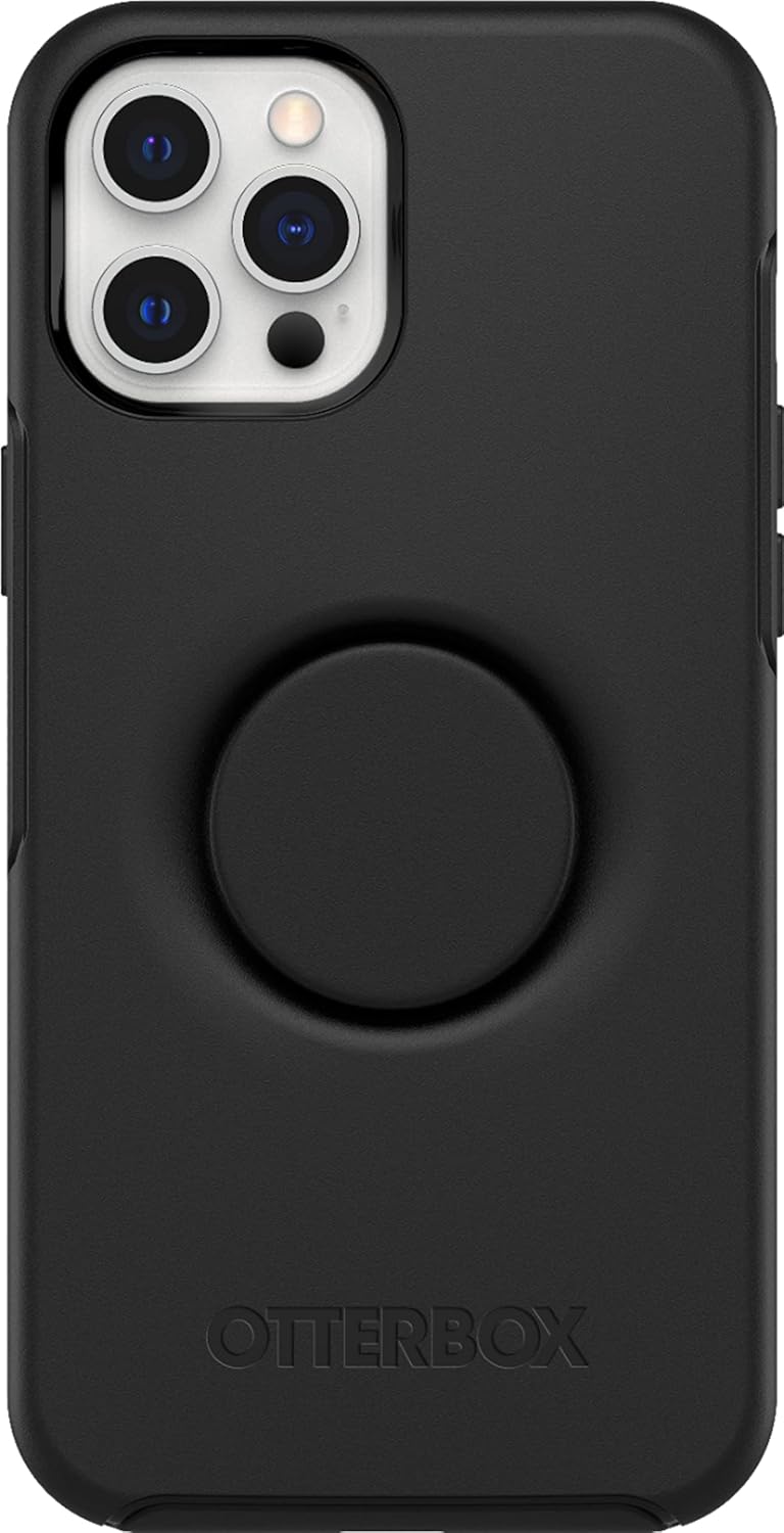 OtterBox Otter + POP Symmetry Series Case for iPhone 12 Pro Max - (Black)