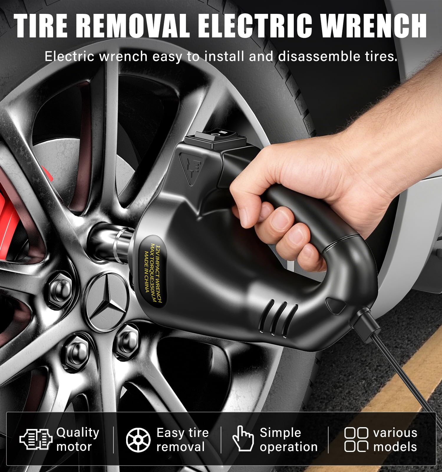 Elektryczny hydrauliczny podnośnik samochodowy 5 ton, zakres podnoszenia 17,7 cala, z kluczem udarowym i pompą do opon, wytrzymały podnośnik podłogowy do SUV-a, ciężarówki, sedana, przenośne narzędzie