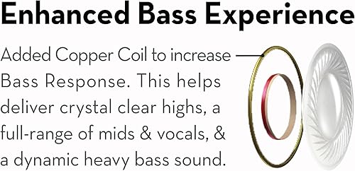 Miniatura 2 de Maxell 199621, auriculares con cable con micrófono incorporado y calidad de sonido dinámica - Cómodas puntas de silicona con cable súper elástico -