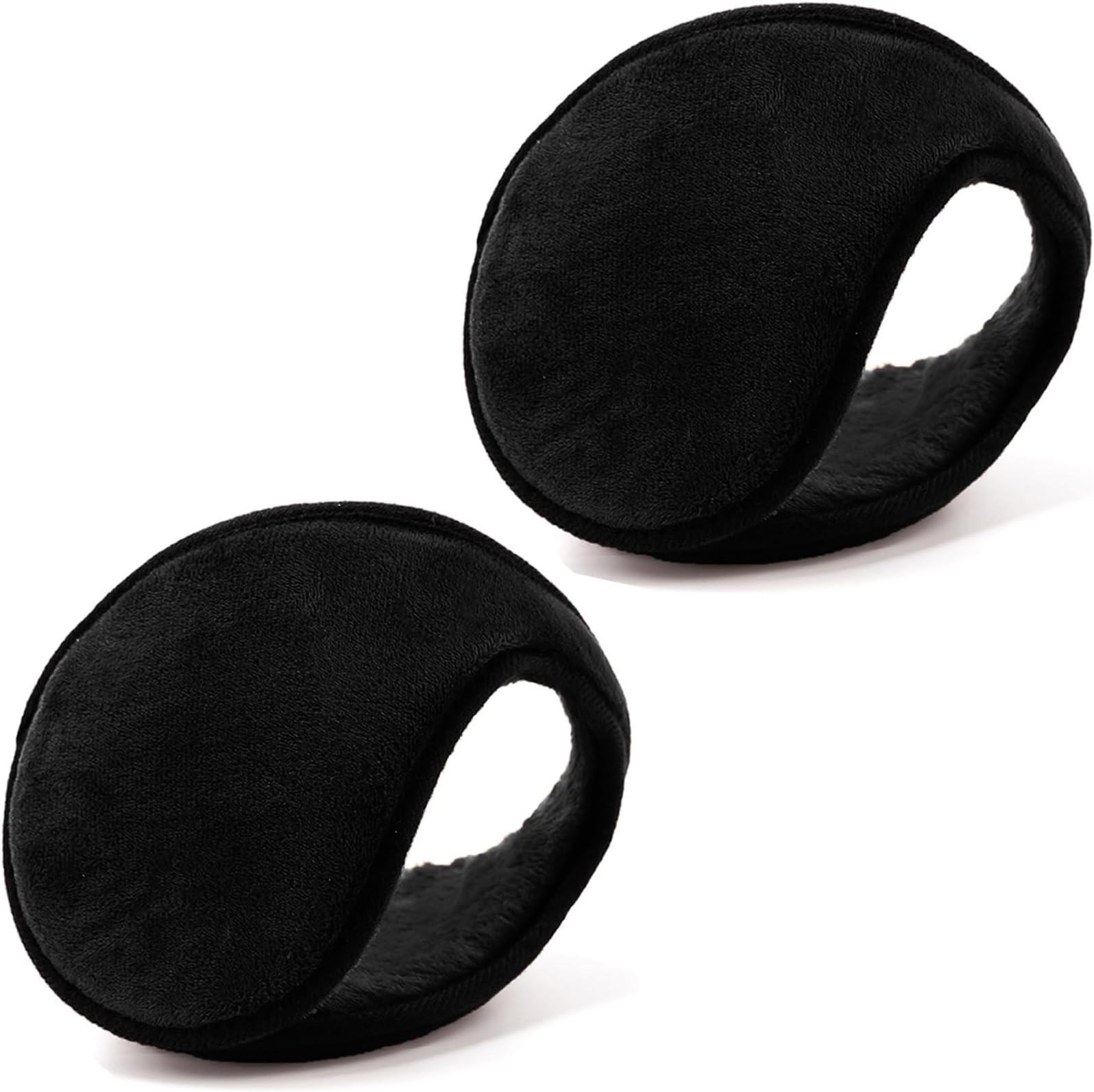 YQXCCEar Warmers 2 PCS for Men & Women Classic Fleece Unisex Winter Warm Earmuffs