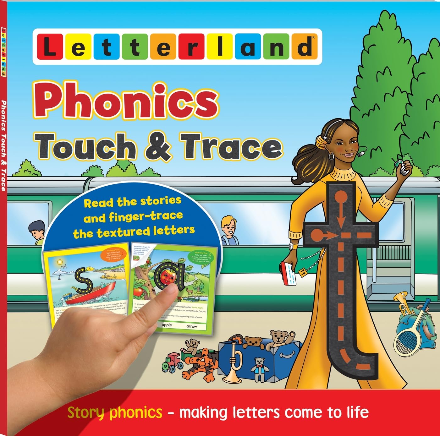 Phonics Touch & Trace: 1 (Letterland) by Lisa Holt Book The Cheap Fast Free Post
