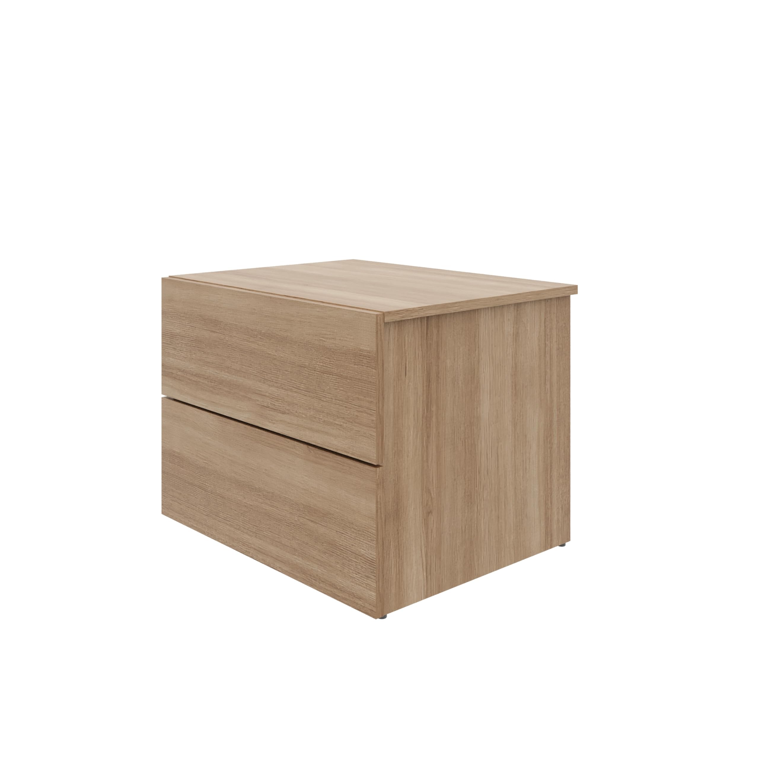 Nexera 341188 James Nightstand with 2-Drawers