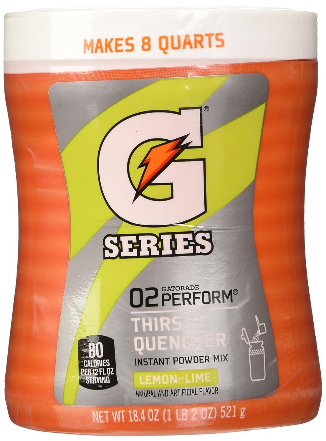 Gatorade Drink Mix Thirst Quencher Powder Lemon Lime 521g (Imported
