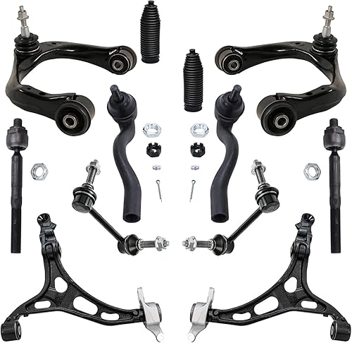 Miniatura 113 de Detroit Axle - Kit de suspensión delantera FWD de 12 piezas para Toyota Matrix Pontiac Vibe 2003 2004 2005 2006 2007 2008, 2 brazos de control
