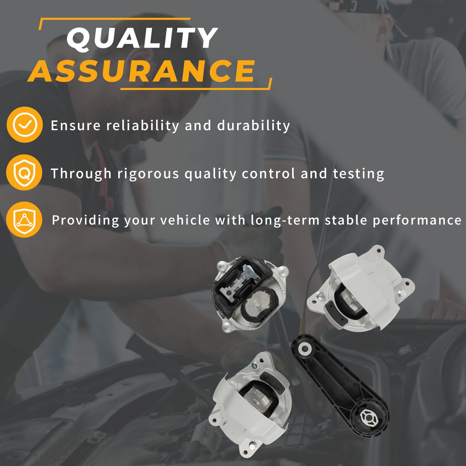 Amazon.co.jp: Noptul エンジンマウントセット 4個セット ポルシェ