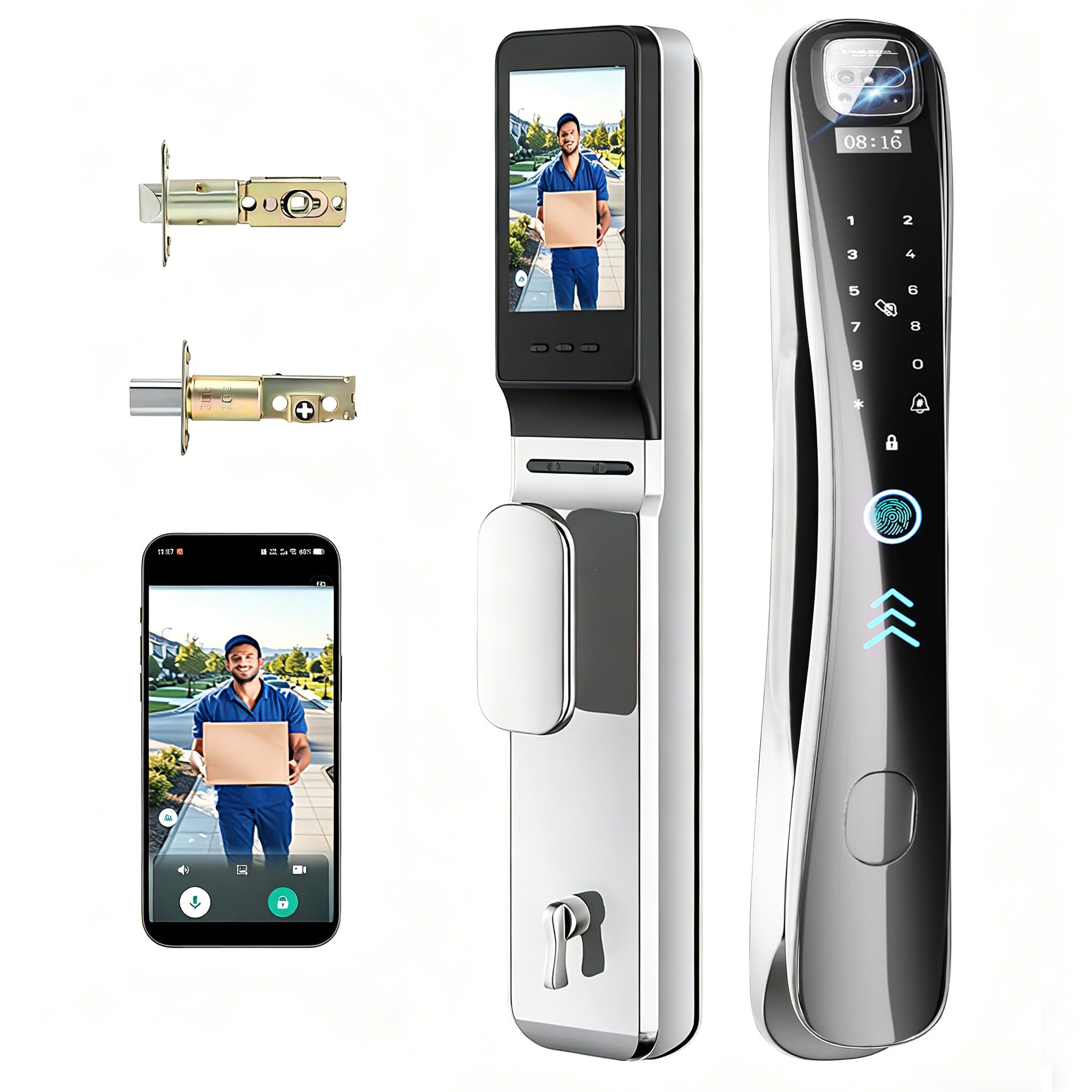 EIYSIE WiFi Deadbolt with Camera
